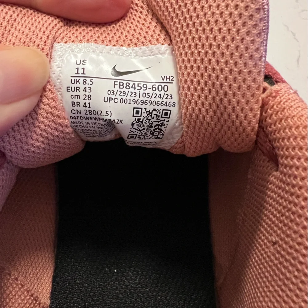 Nike Women’s Sneakers in Burgundy, Pink & Teal